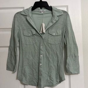 James Perse Button Up